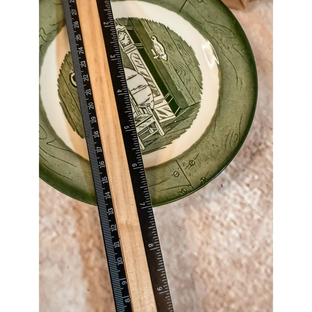 Royal China in‎ Colonial Homestead Green Set